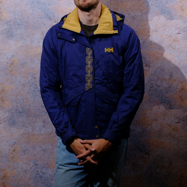 helly hansen blue jacket