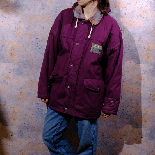 have you watched arcane yet? lilac warm jacket