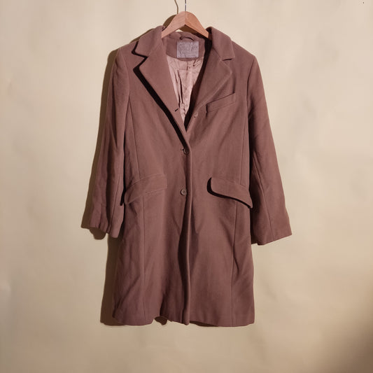 cashmere brown coat