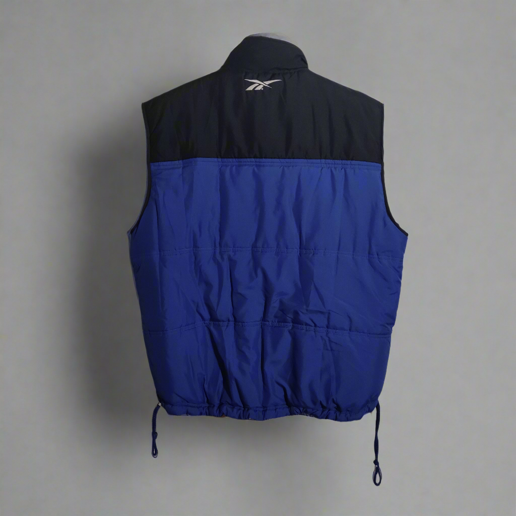 Reebok black and blue vest