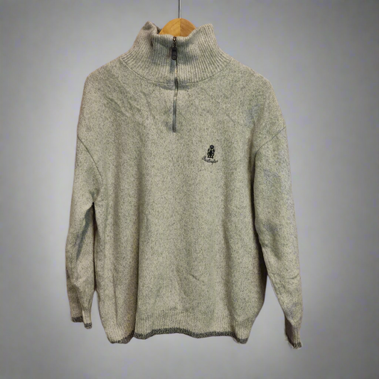 every attic has a ghost grey pullover