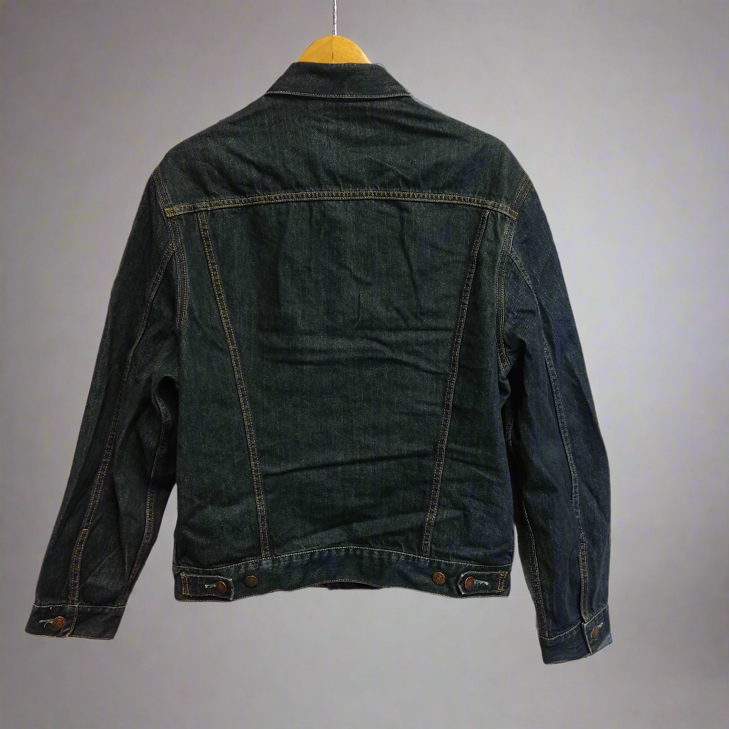 t. perlick was my name denim jacket