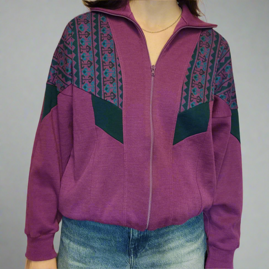 magic genie purple pullover