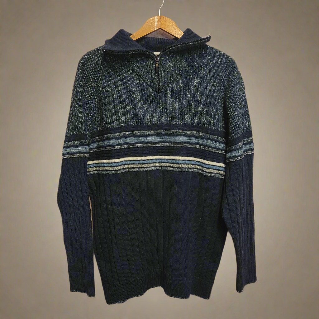 weather forecast dark blue pullover