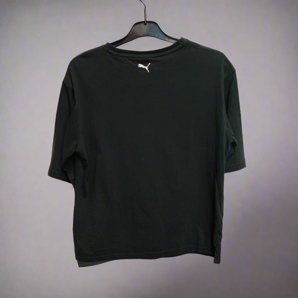 sparkling puma black t-shirt