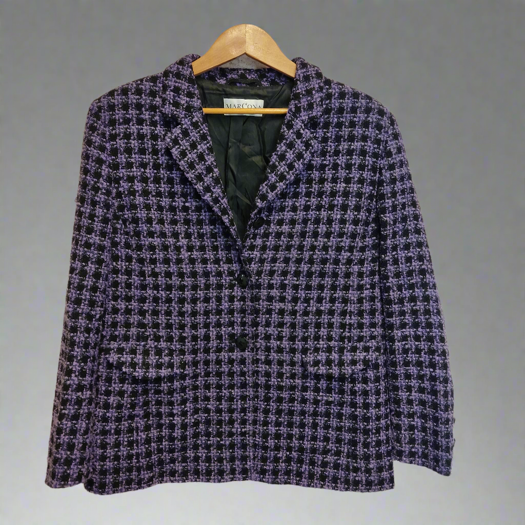 elegant monster hight purple blazer