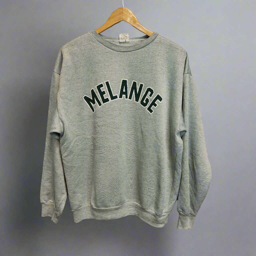 what rhymes with melange grey sweater