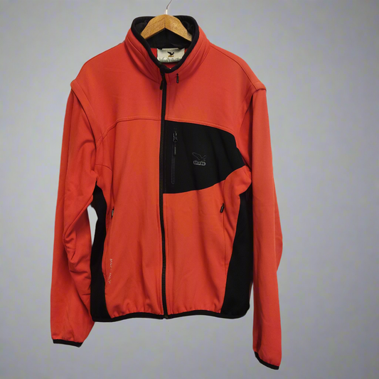 salewa red jacket