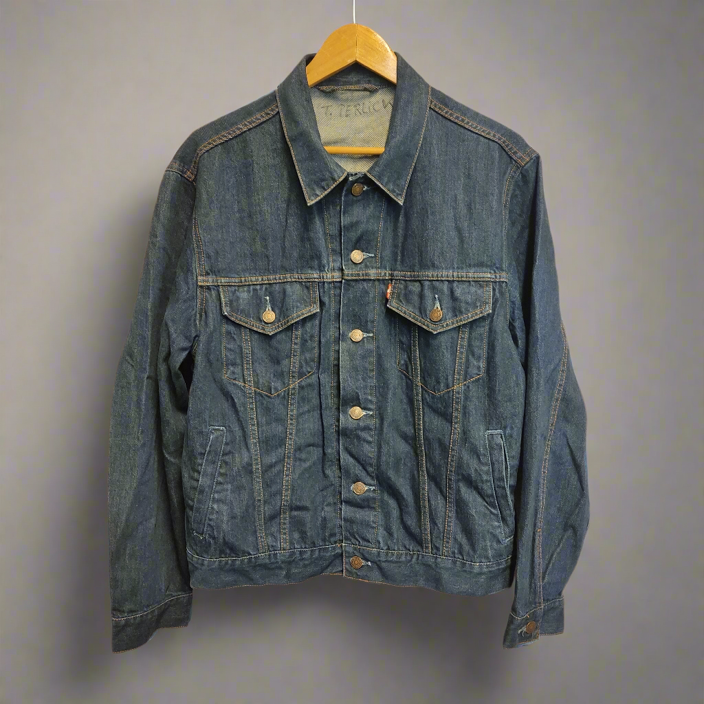 t. perlick was my name denim jacket