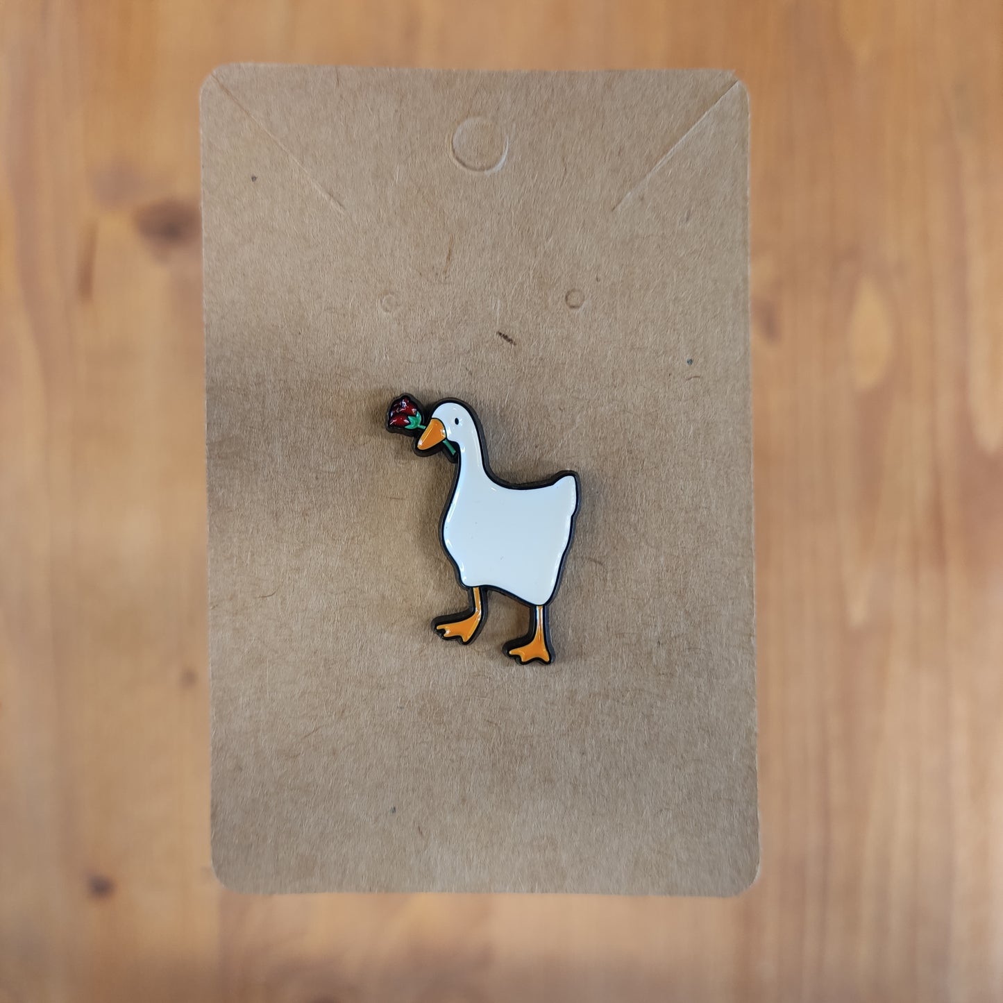 romantic duck pin