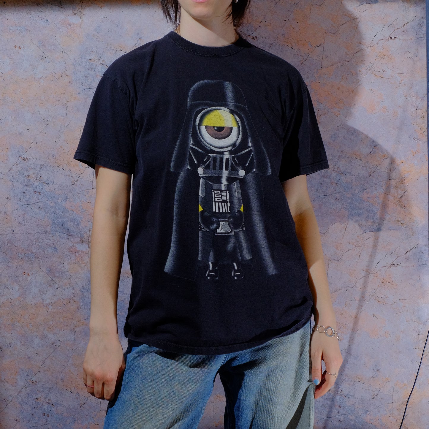 minion darth revan black t-shirt